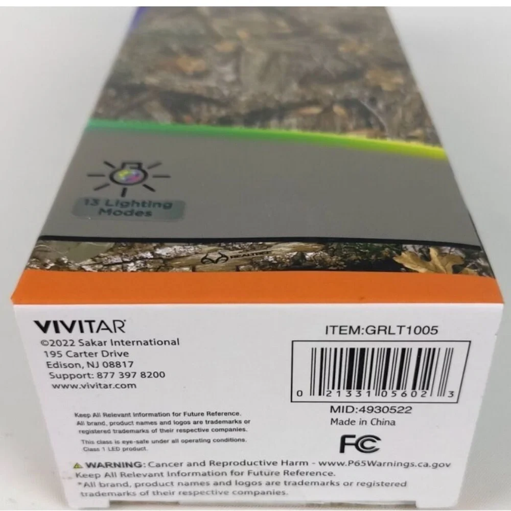 Realtree Frontier LED Mousepad Camo design Light Up New NIP